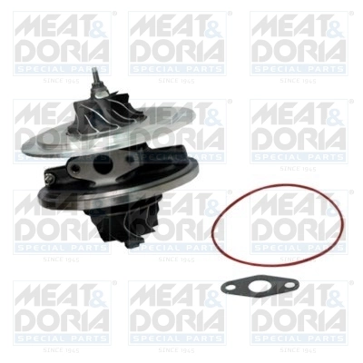 Core assembly, turbocharger